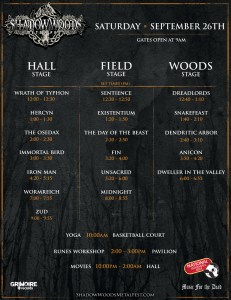 ShadowWoodsMetalFest(SetTimes)Saturday