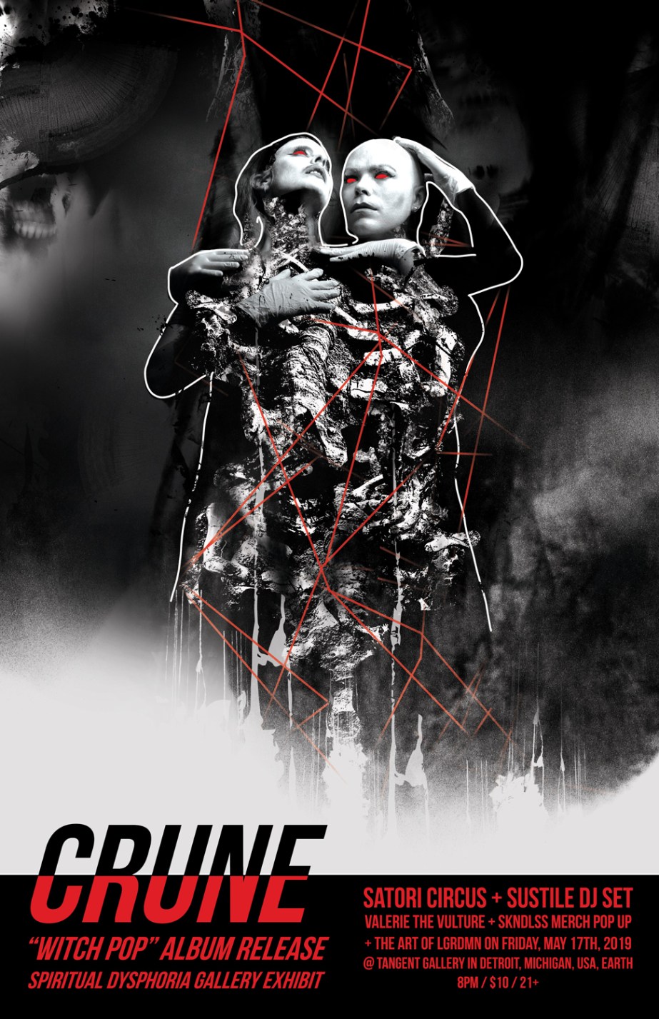 Crune_Witch-Pop_Release-Show_Poster